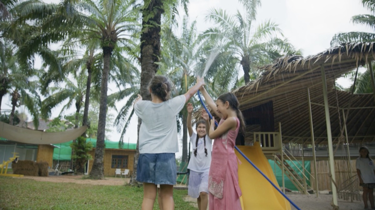 Camp life at Bamboo Valley